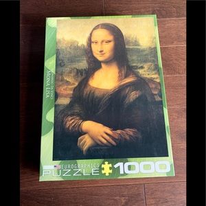 Eurographics Mona Lisa By Leonardo Da Vinci 1000 Piece Puzzle